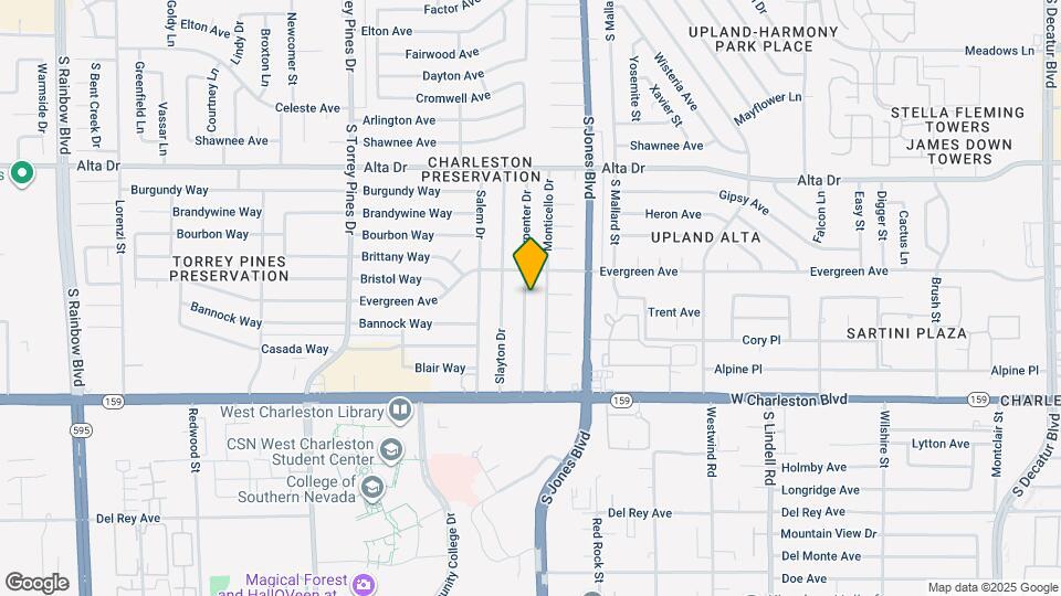 801 Carpenter Dr Map and Location Details