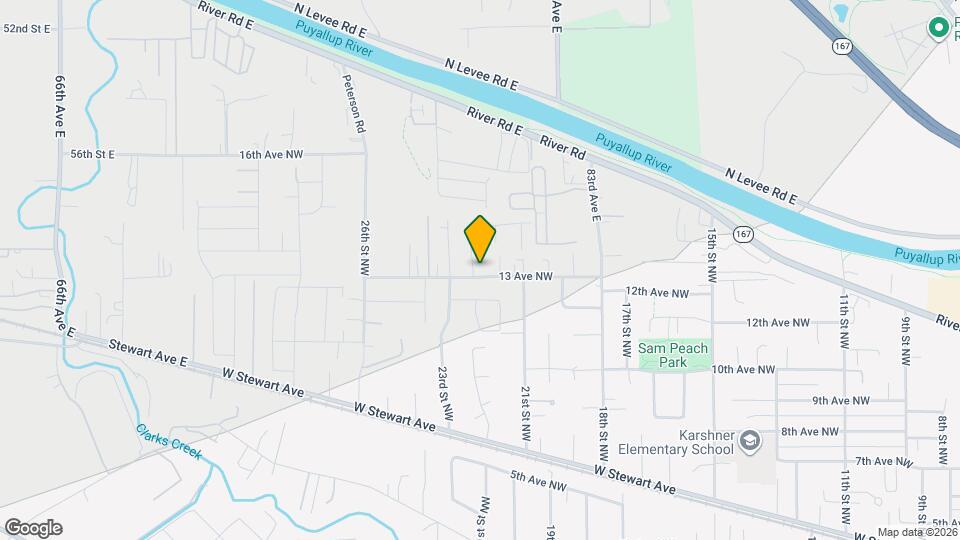 1305 23rd St NW, Unit 1305 Mapa y Detalles de la Ubicación