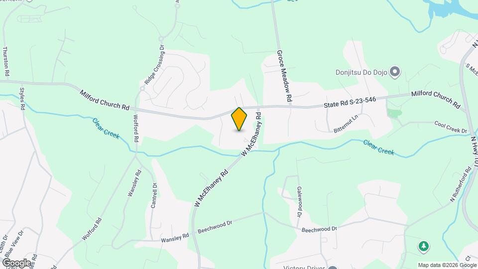 509 W McElhaney Rd Map and Location Details