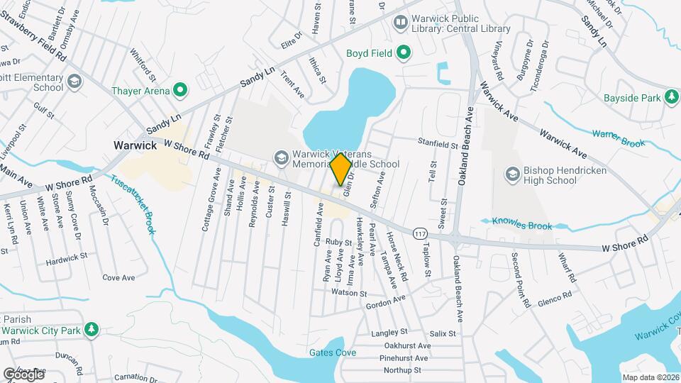 205-207 Glen Dr Mapa y Detalles de la Ubicación
