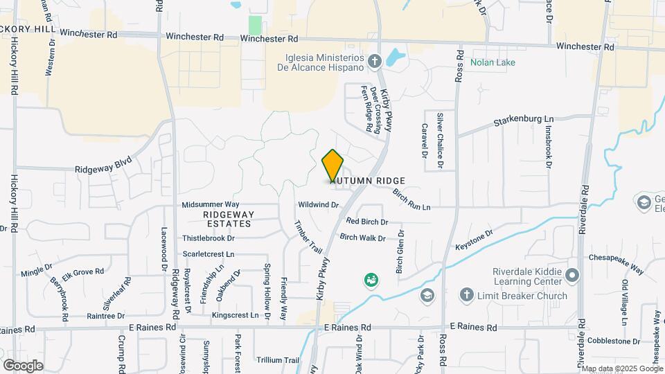 3905 Glencoe Dr Map and Location Details