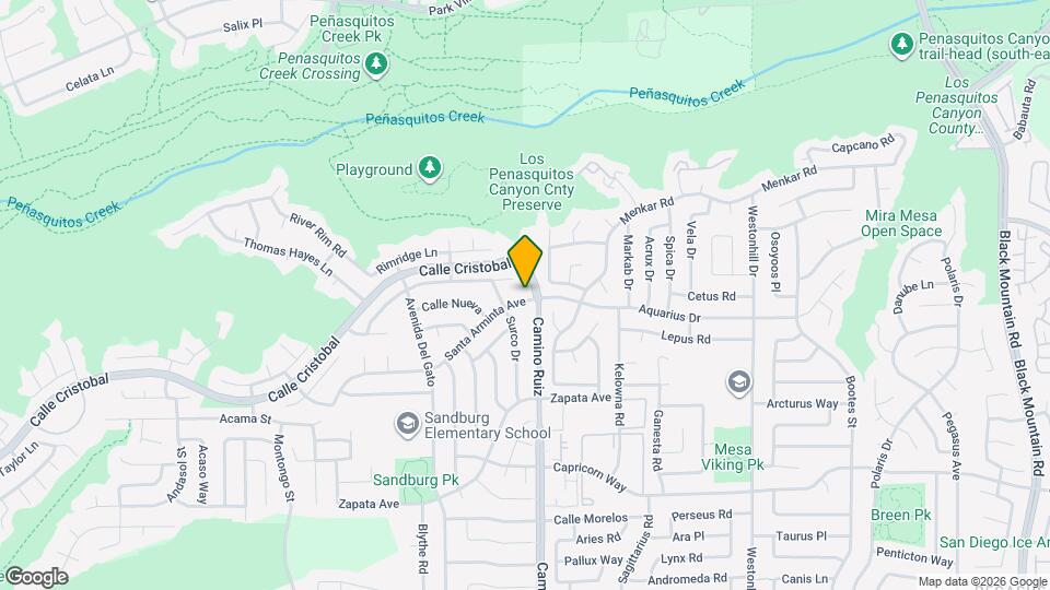 8330 Santa Arminta Ave Map and Location Details