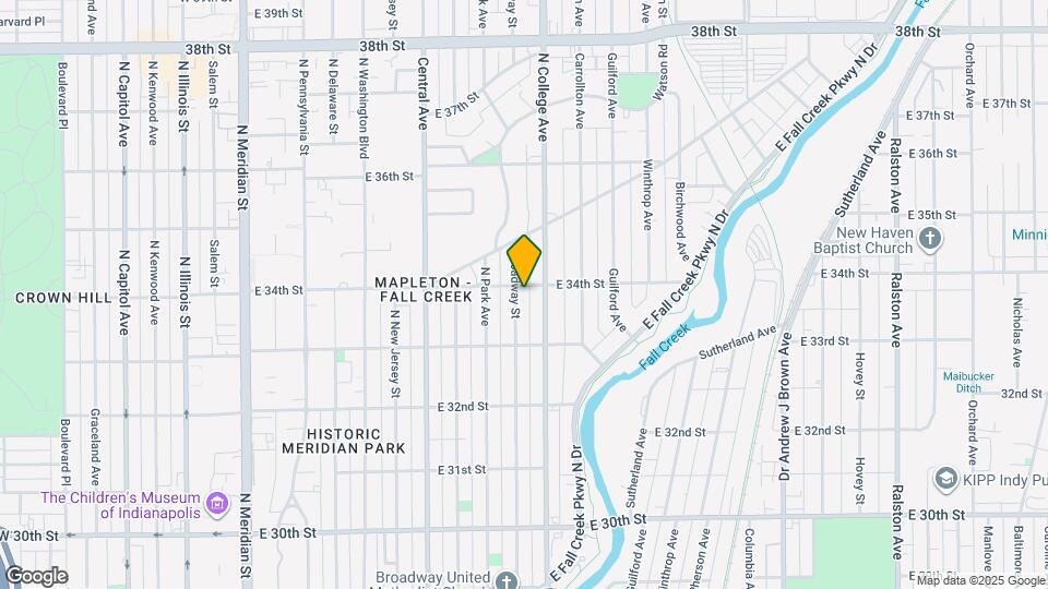 3365 Broadway St Map and Location Details