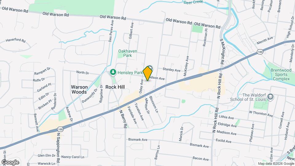 9816 Obrien Ct Map and Location Details