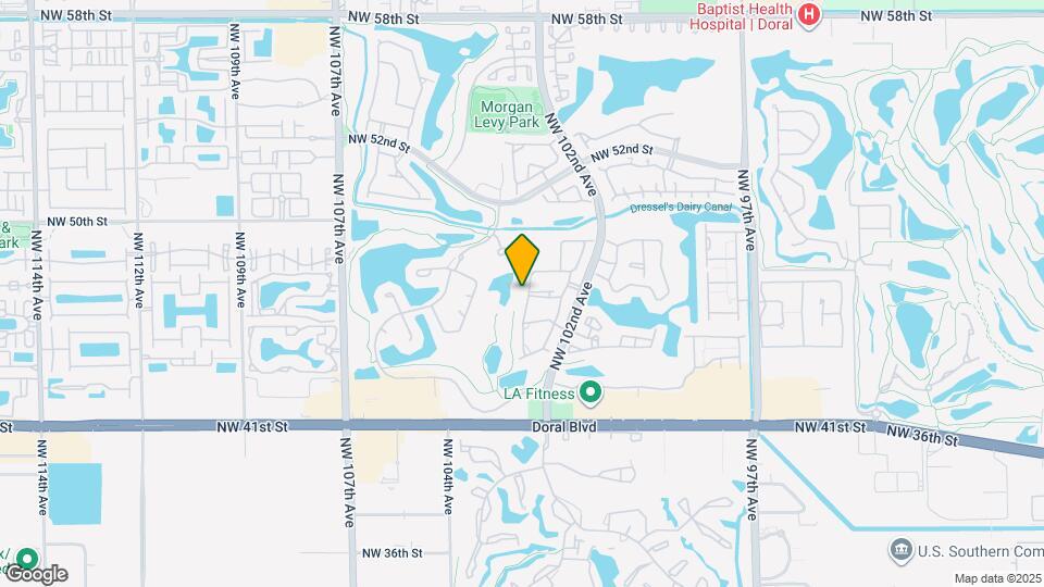 4630 NW 102nd Ave Map and Location Details