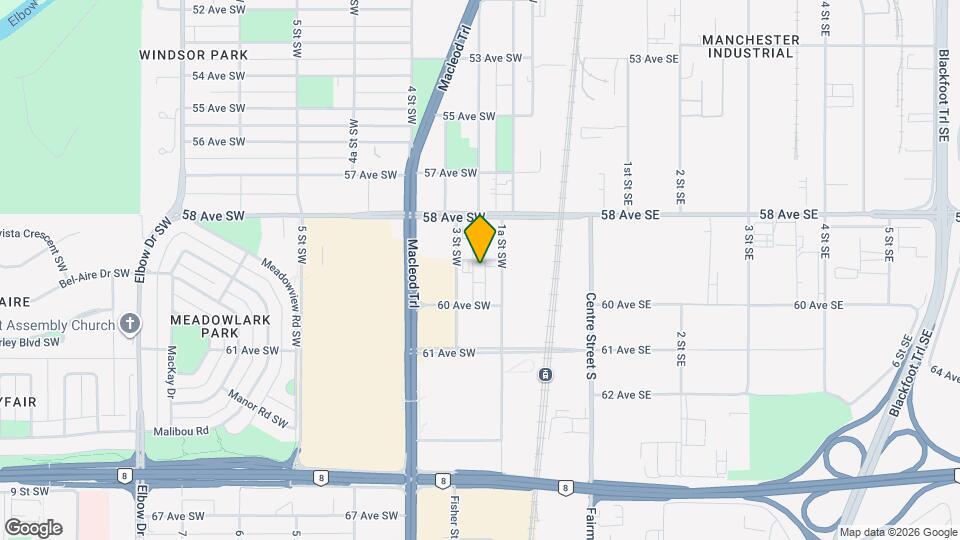 Chinook North Map and Location Details