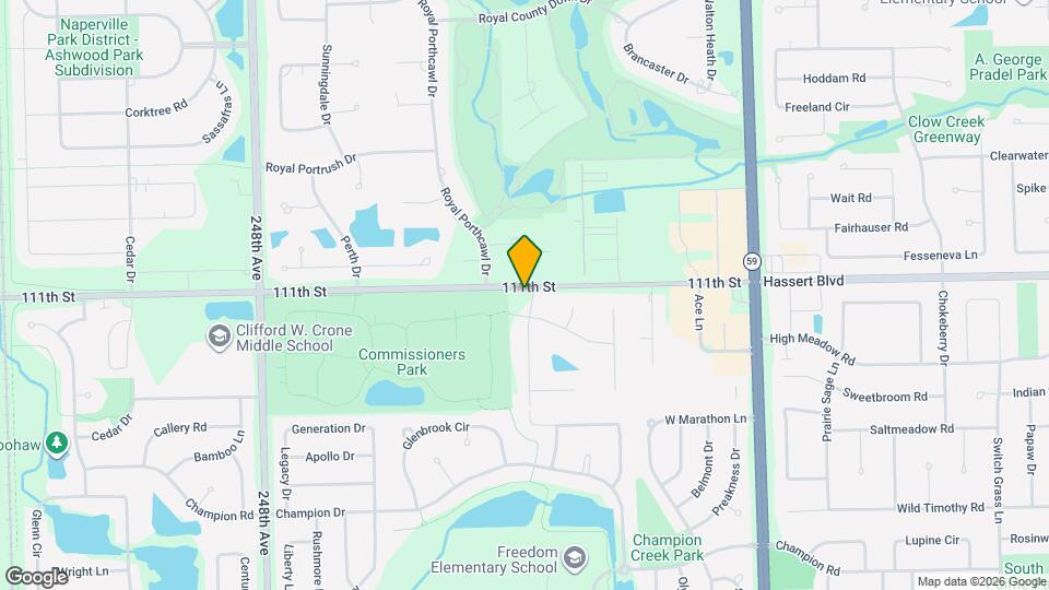 11110 Highland Dr Map and Location Details