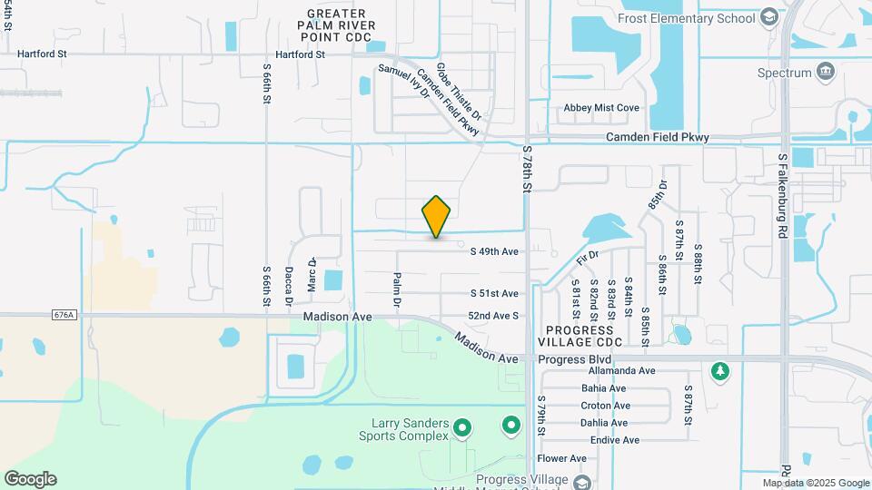 7327 Spring Snowflake Ave Map and Location Details