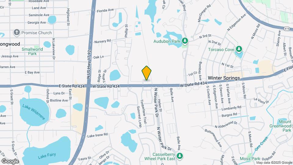 419 Harbor Winds Ct Map and Location Details