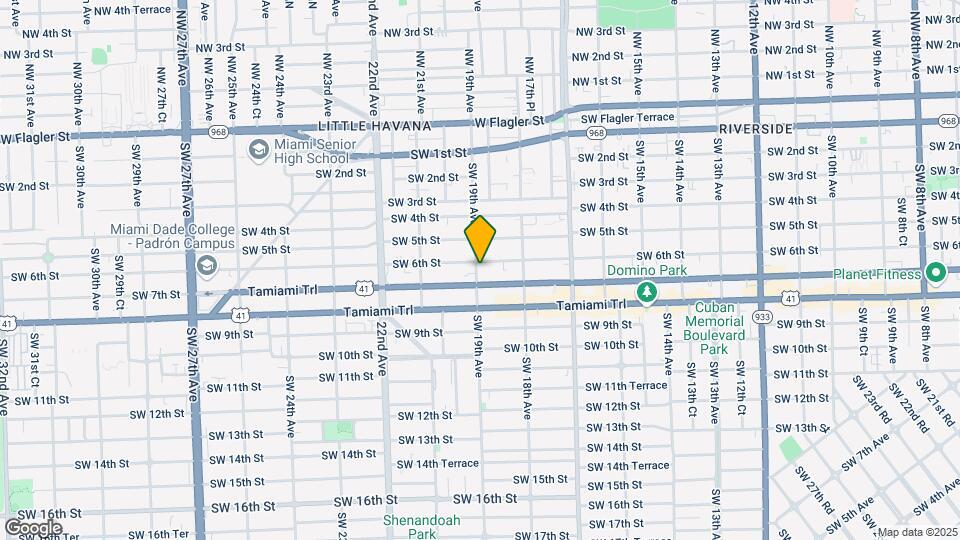 605 SW 19th Ave Map and Location Details