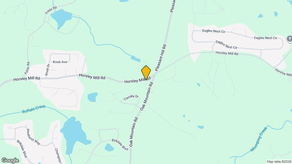 1085 Horsley Mill Rd Map and Location Details