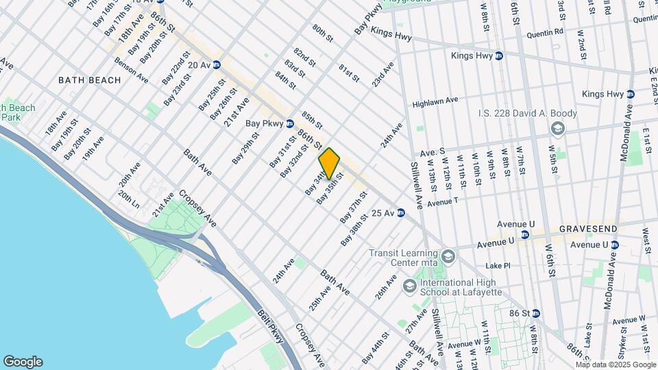 38 Bay 35th St Mapa y Detalles de la Ubicación