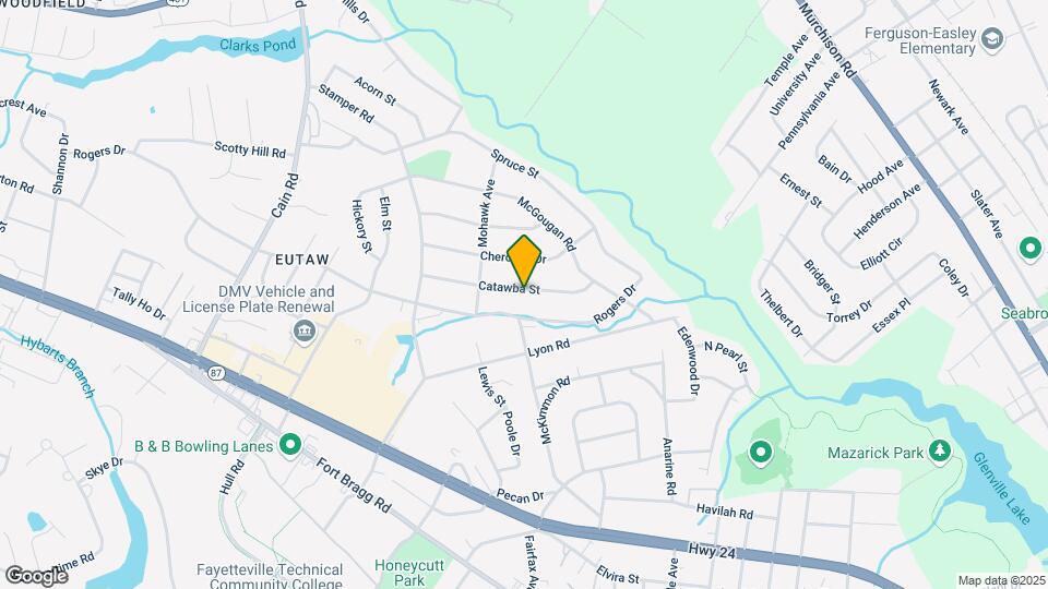 1805 Catawba St Map and Location Details