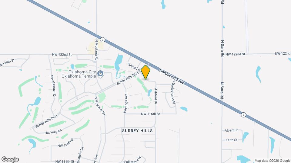 12019 Ashford Dr Map and Location Details