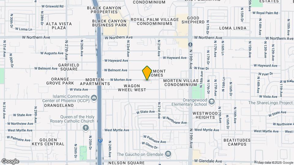 2143 W Morten Ave Map and Location Details