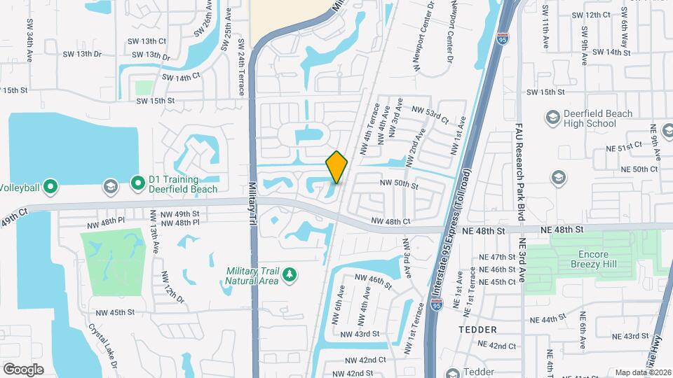 1975 Discovery Cir E Map and Location Details