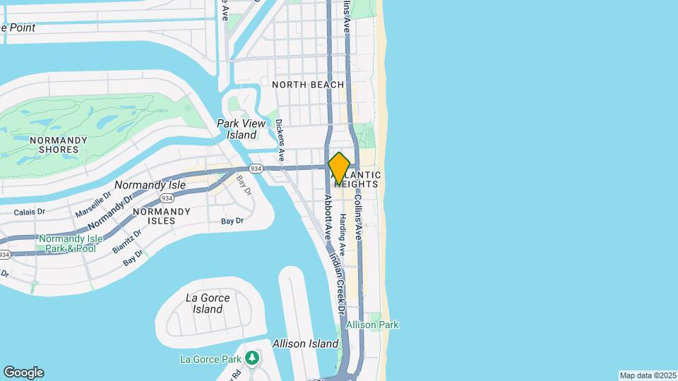 6920 Harding Ave, Unit # 303 Mapa y Detalles de la Ubicación