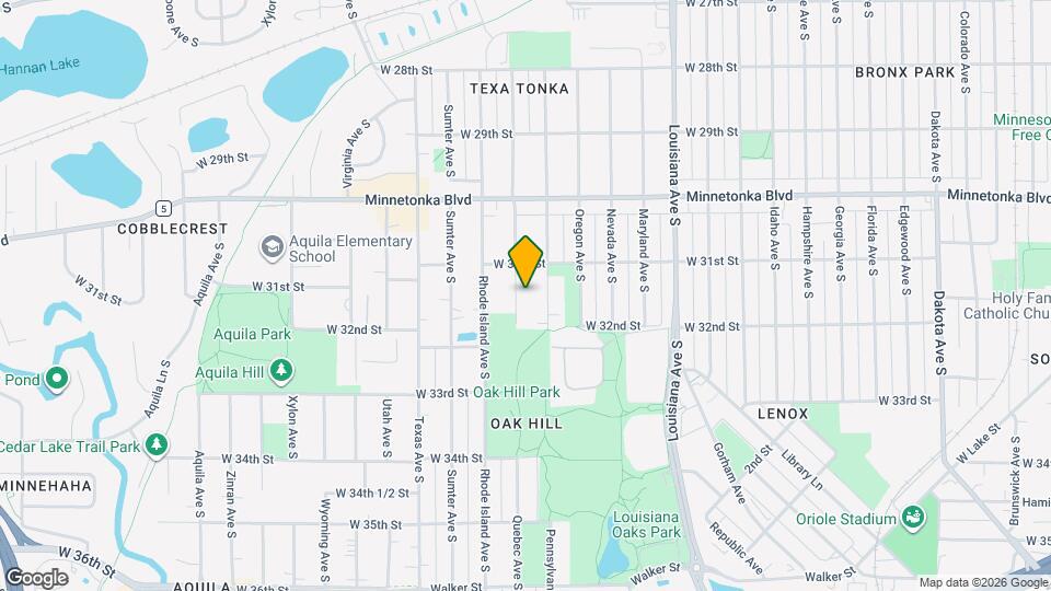 3125 Quebec Ave S Map and Location Details