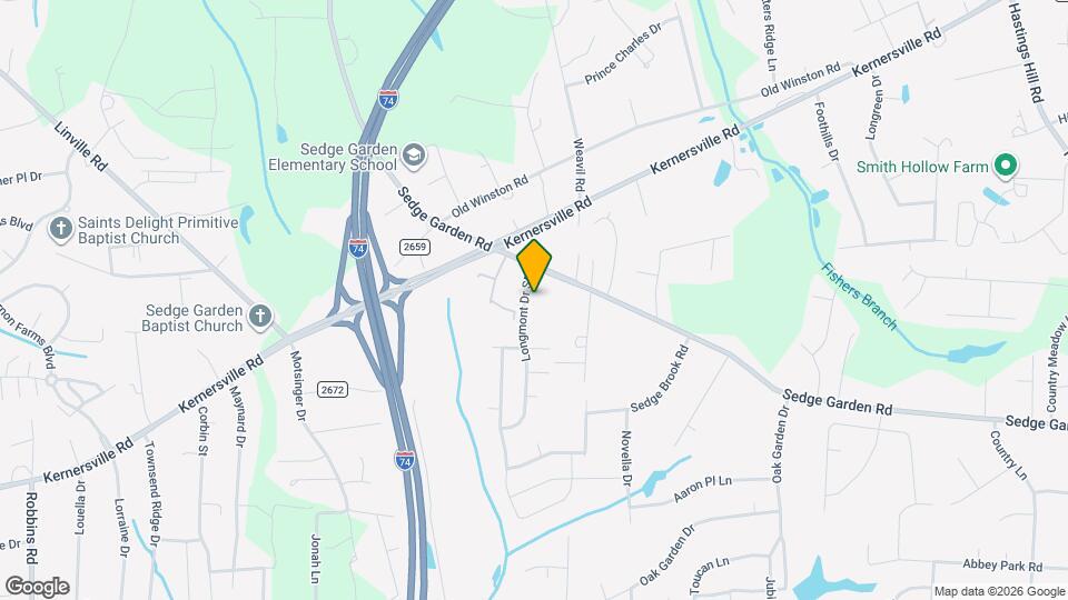 1843 Longmont Dr Mapa y Detalles de la Ubicación