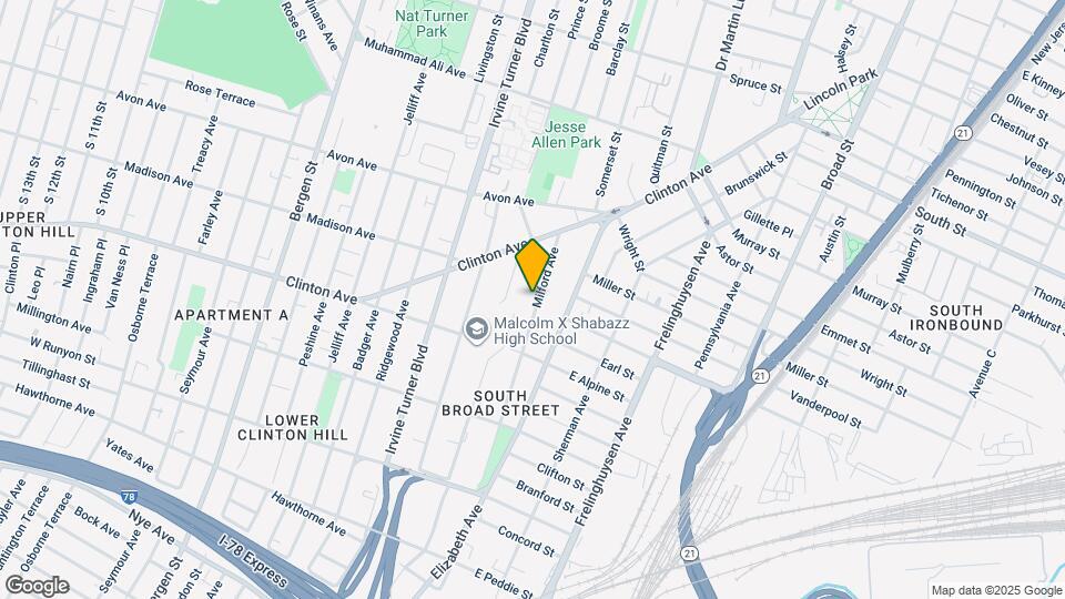 53 Milford Ave Map and Location Details