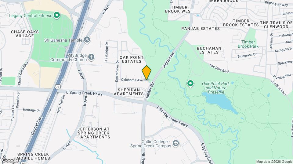 2332 Oklahoma Ave Map and Location Details