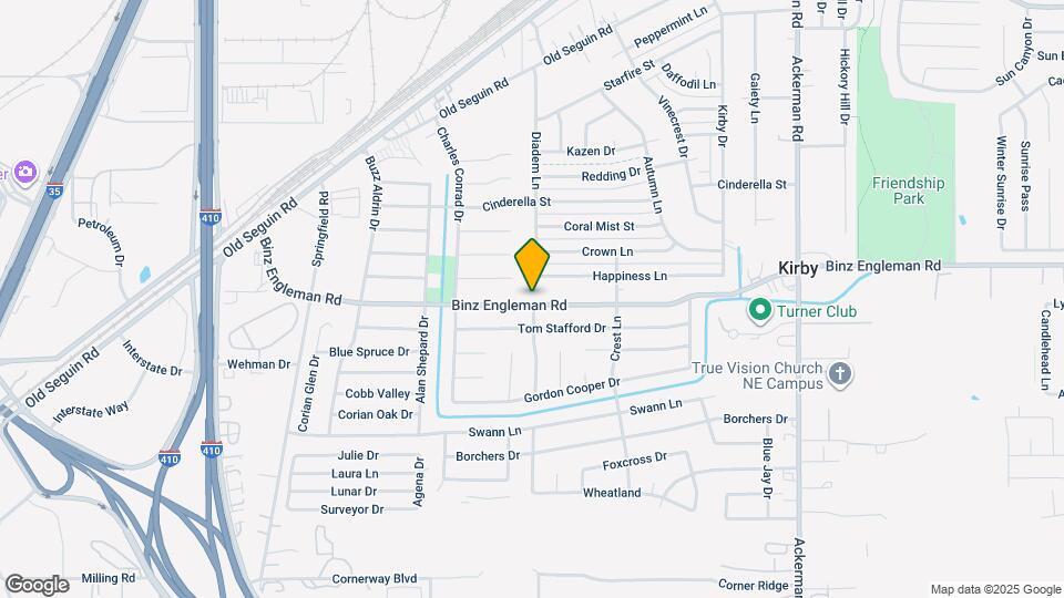 5055 Binz Engleman Rd Map and Location Details