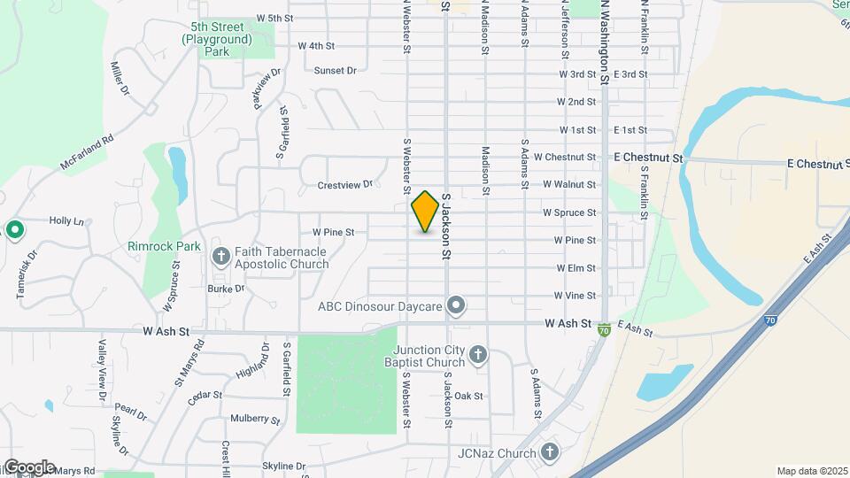 2416 Brookbend Map and Location Details