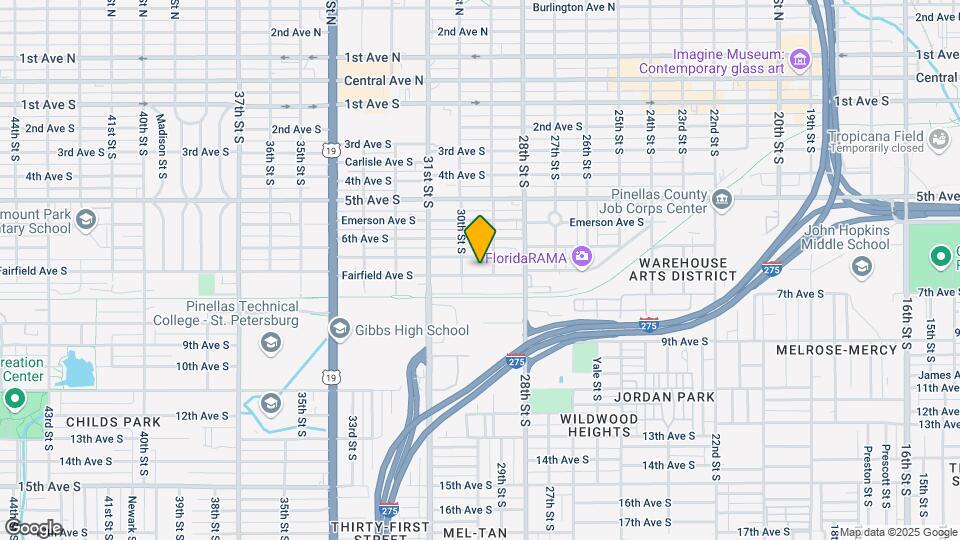 2919 Fairfield Ave S Map and Location Details