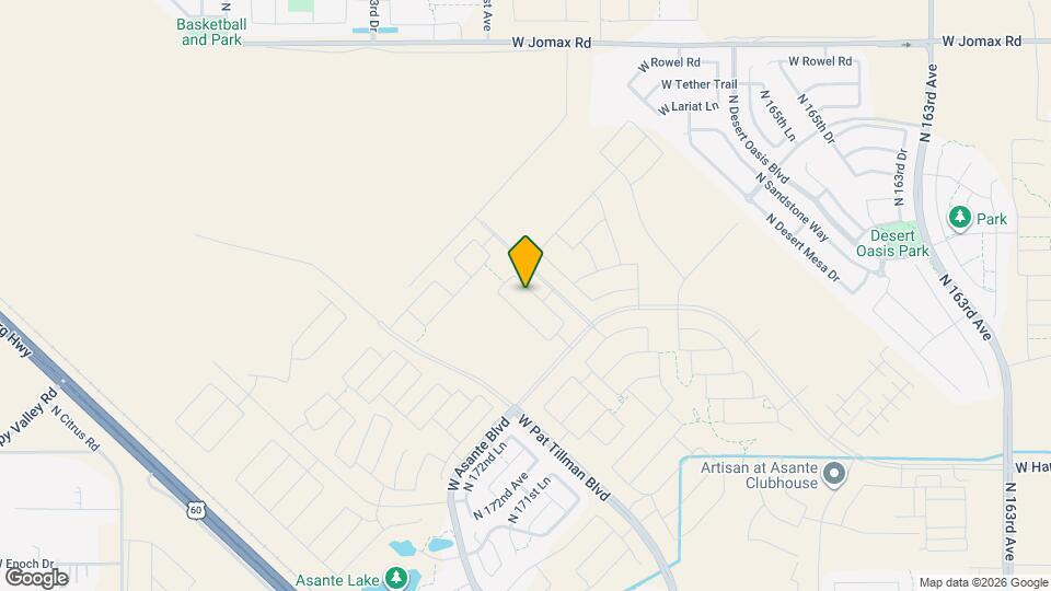 17347 W Gray Fox Trl Map and Location Details