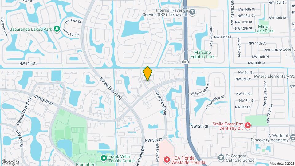 8237 NW 8th Ct Map and Location Details