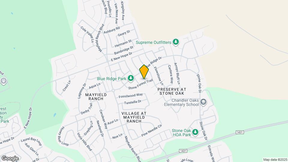 3600 Spring Canyon Trail Map and Location Details