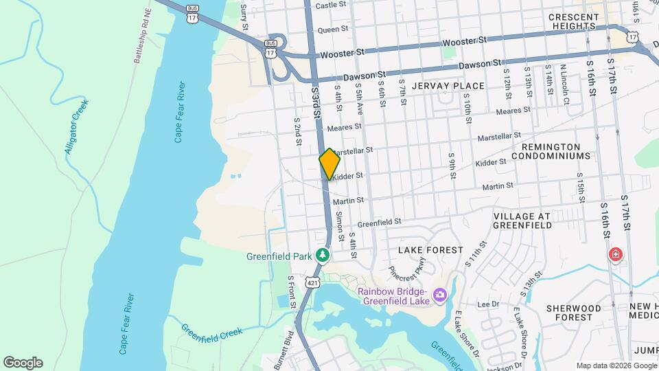 1307 S 3rd St Map and Location Details