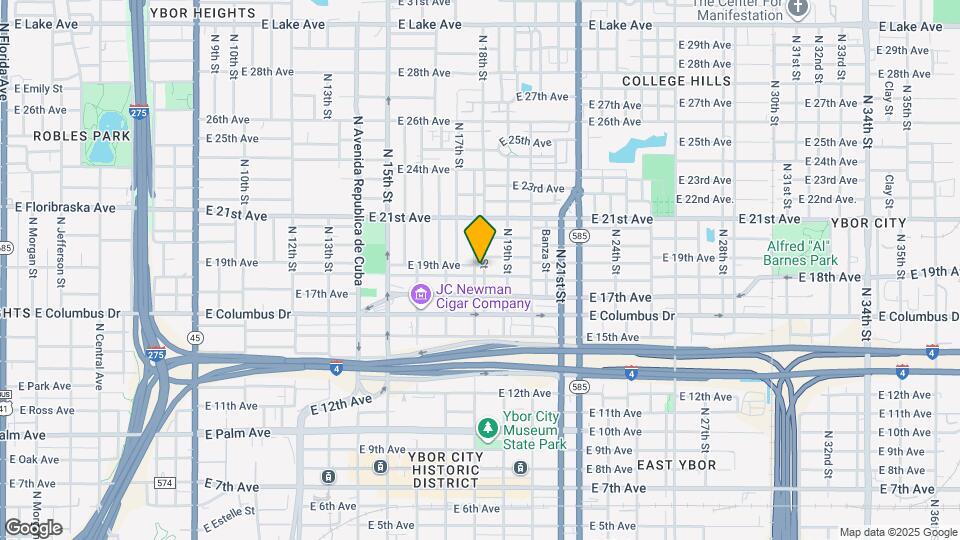 2813 N 18th St Map and Location Details