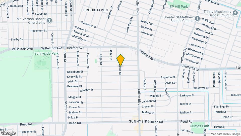8663 Duane St Map and Location Details