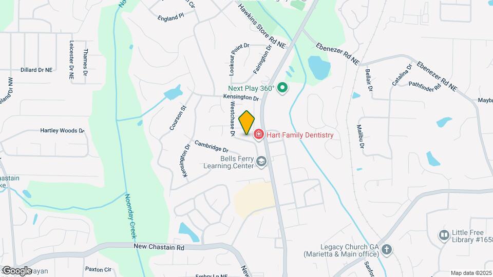 3758 Westchase Dr Map and Location Details