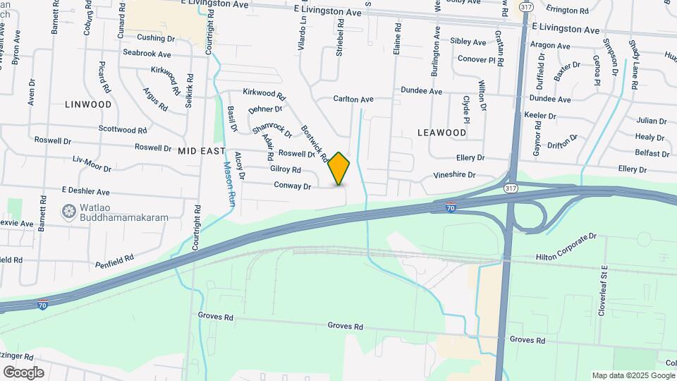 3919 Conway Dr Map and Location Details
