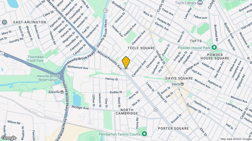 2445 Massachusetts Ave, Unit #17 Mapa y Detalles de la Ubicación