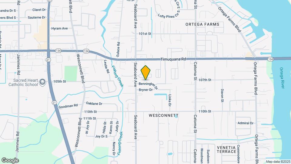 5647 Bennington Dr Map and Location Details