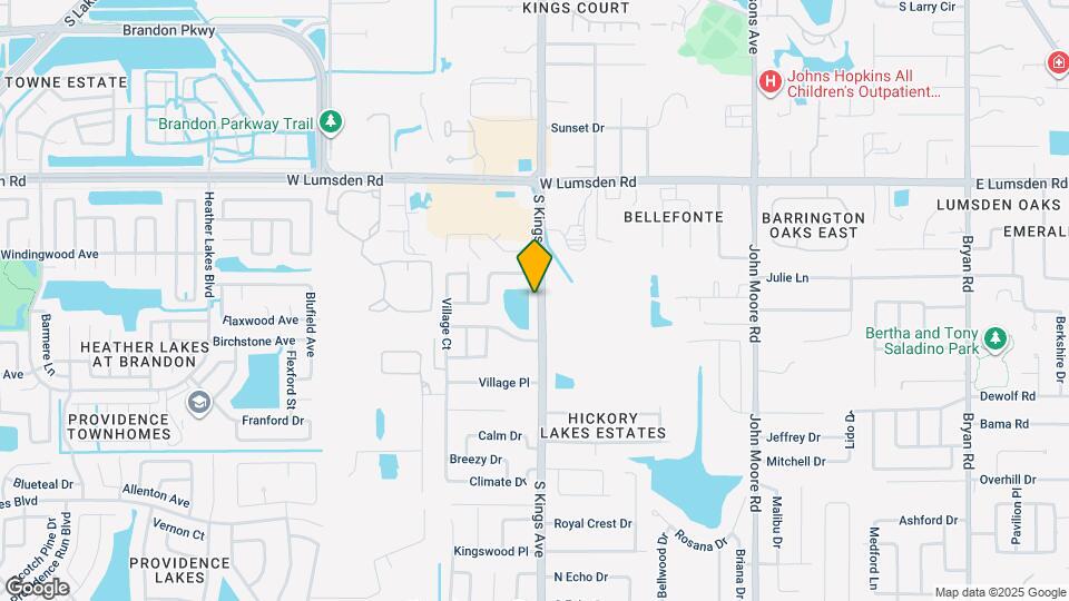 1406 S Kings Ave Map and Location Details