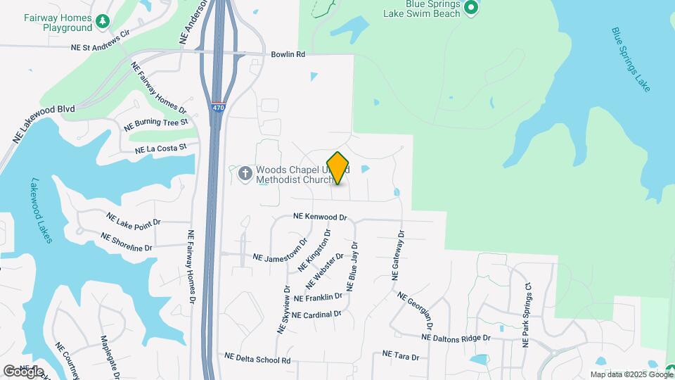 4705 NE Freehold Dr Map and Location Details