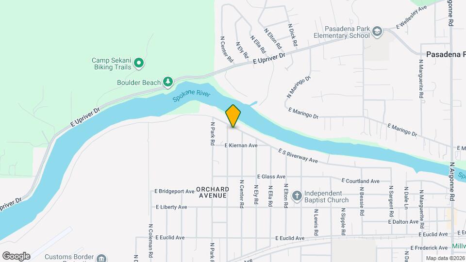 7610 E S Riverway Ave Mapa y Detalles de la Ubicación