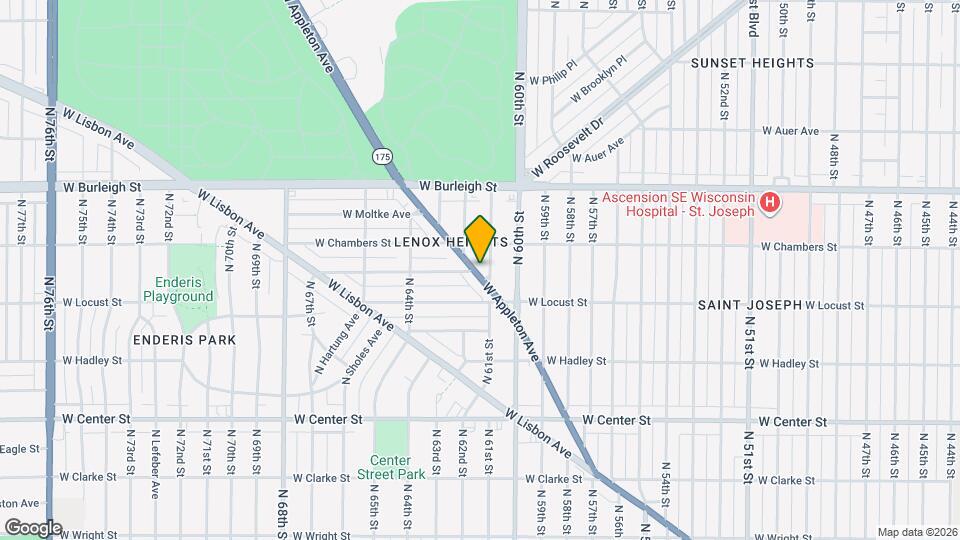 6110 W Appleton Ave Map and Location Details