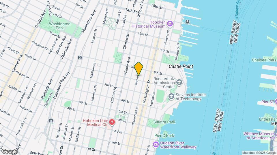 807 Garden St Map and Location Details