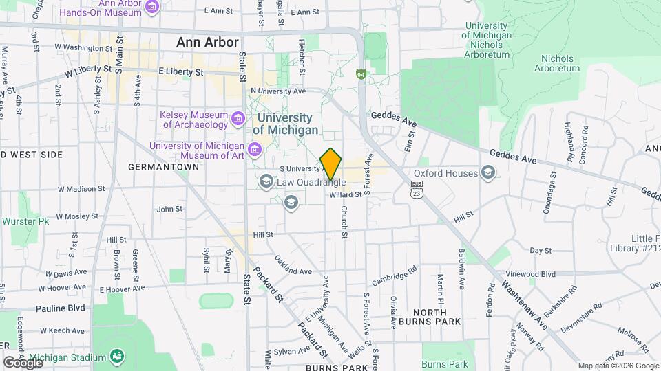 Z Place Apartments Map and Location Details