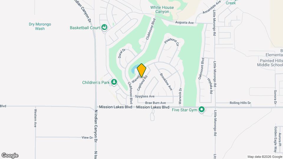 9591 Capiland Rd Mapa y Detalles de la Ubicación