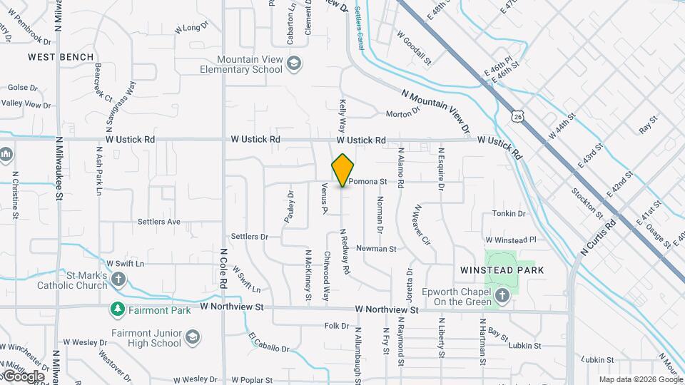 2918 N Redway Rd Map and Location Details