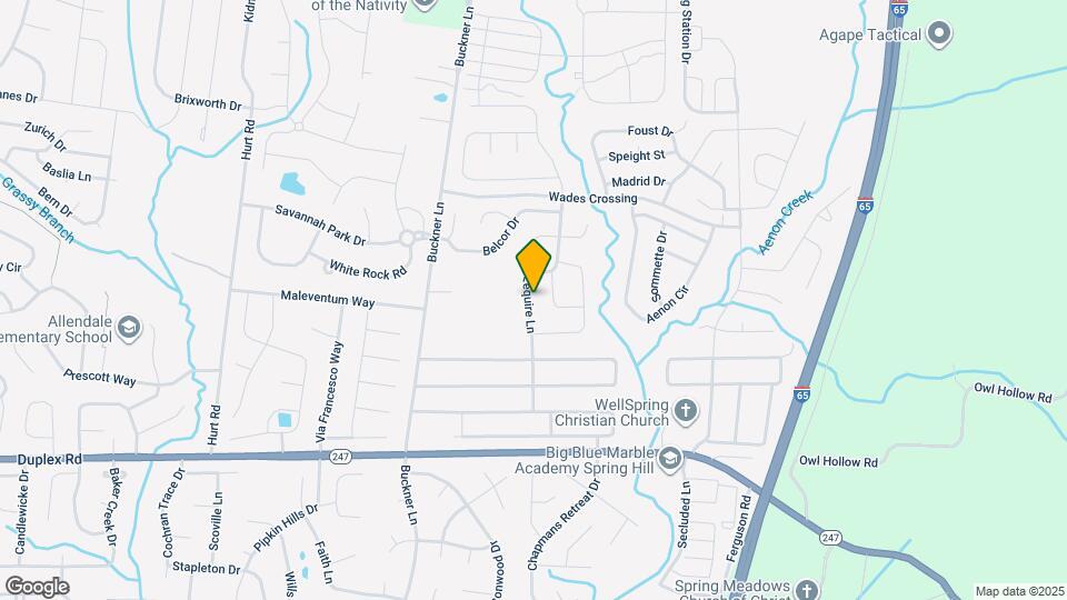 2026 Lequire Ln Map and Location Details