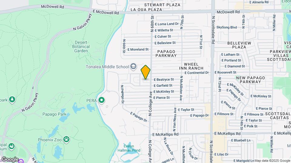209 E Beatryce St Map and Location Details
