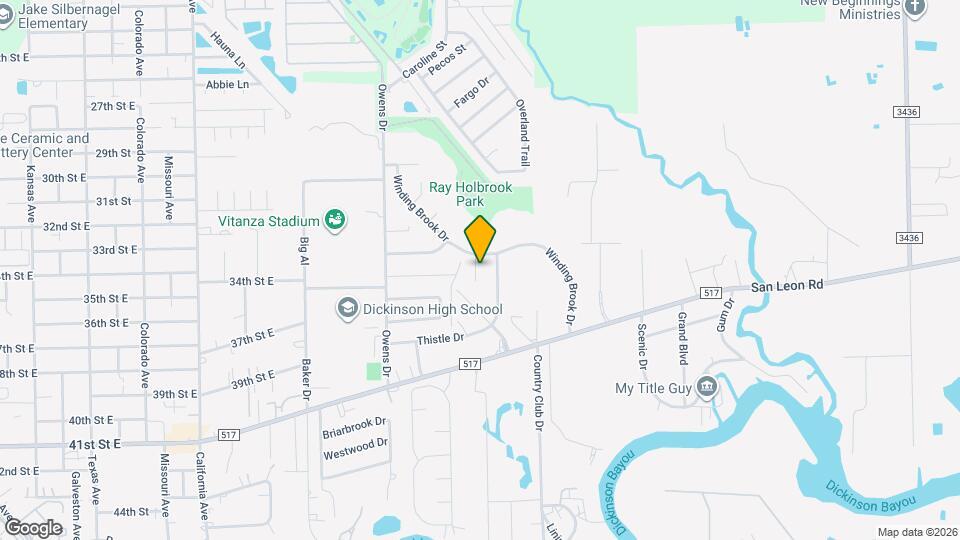 3705 Misty Cove Ct Map and Location Details