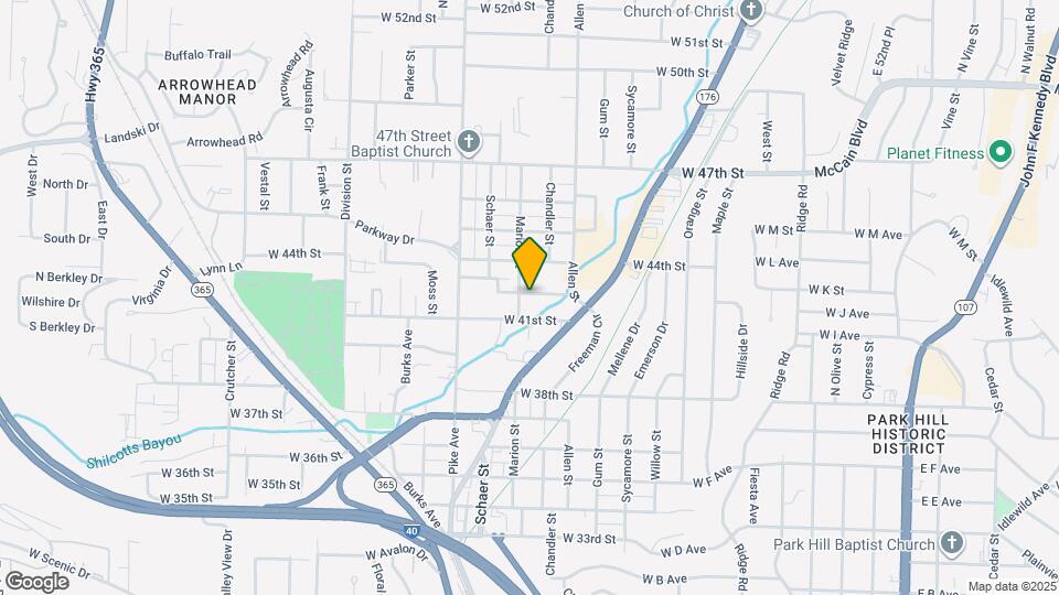 816 W 42nd St Map and Location Details